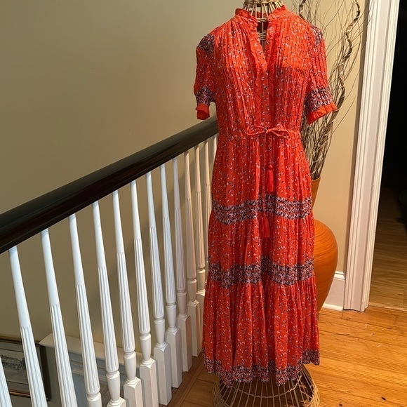 Free People NWOT orange dress - Picture 1 of 10